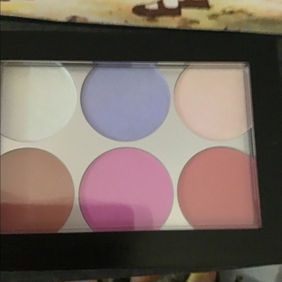 Sephora Eyes and Brows Brushes with Holographic Face and cheek palette - Picture 11 of 11
